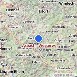 Kartenvorschau Asbach - Westerw
