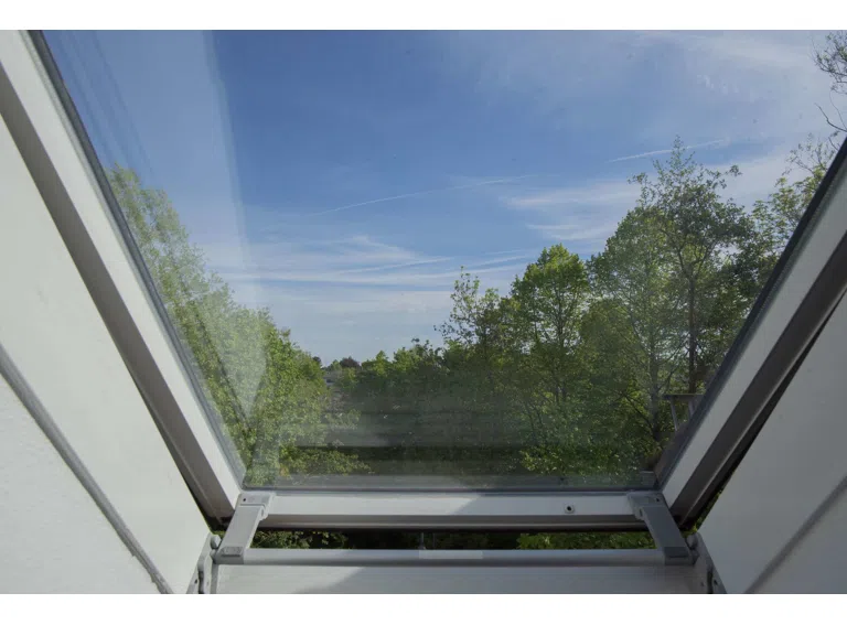 Blick Badfenster