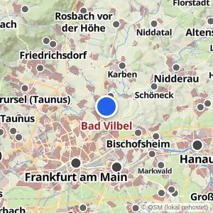 Kartenvorschau Bad Vilbel