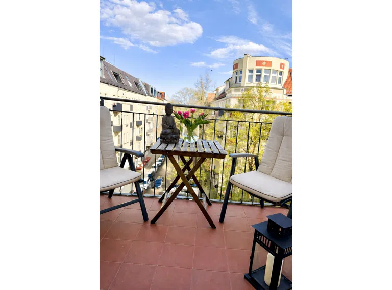 Eindrücke vom Balkon