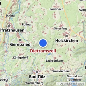 Kartenvorschau Dietramszell