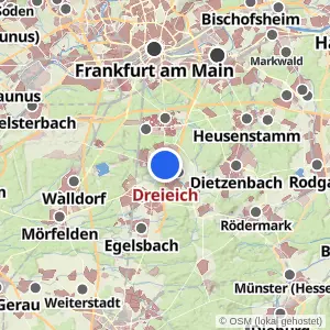 Kartenvorschau Dreieich