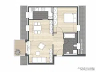 Bild von Wohnen über Dächern - mit Dachterrasse & Eigentumswohnungen, in Eppingen, 55.71 m², 2.00 Zi., Bj. 2001