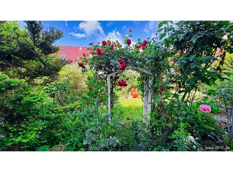 Garten, Hausansicht