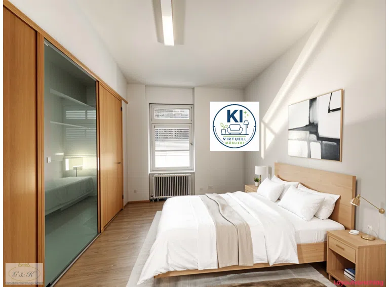 Kinderzimmer möbliert
