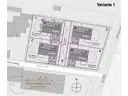 Var.1 4 freistehende Einfamilienhäuser
