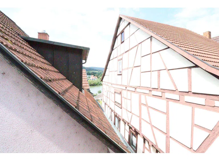 Blick auf den Main - vom Balkon