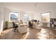 Titelbild für Diese repräsentative Büroetage im ersten Obergeschoss eines gepflegten Geschäftshauses in