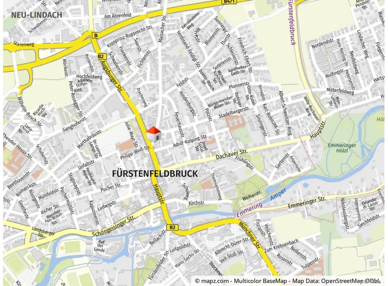 Kartenausschnitt