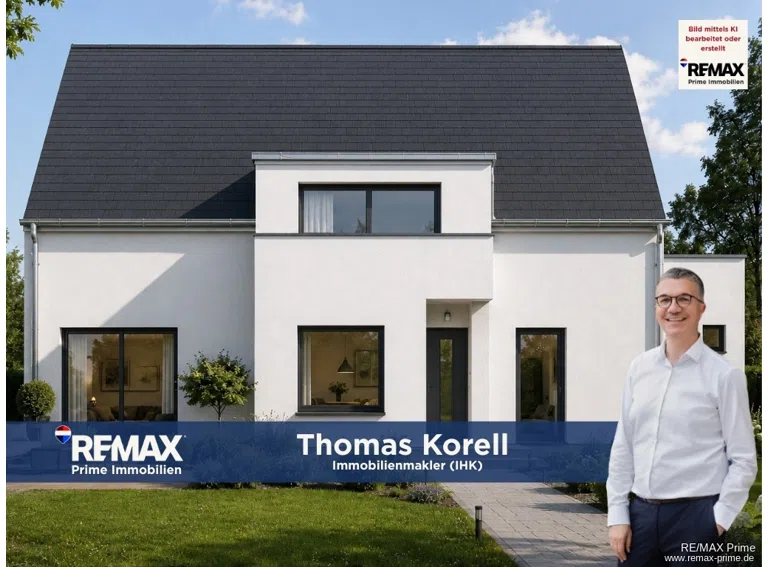 Hausansicht visualisiert