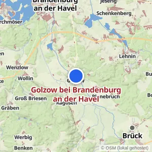 Kartenvorschau Golzow bei Brandenburg an der Havel