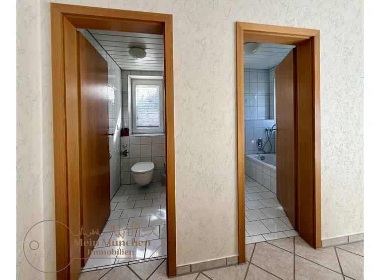 Einliegerwohnung WC und Bad en suite