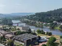 Blick auf die Weser in Hameln