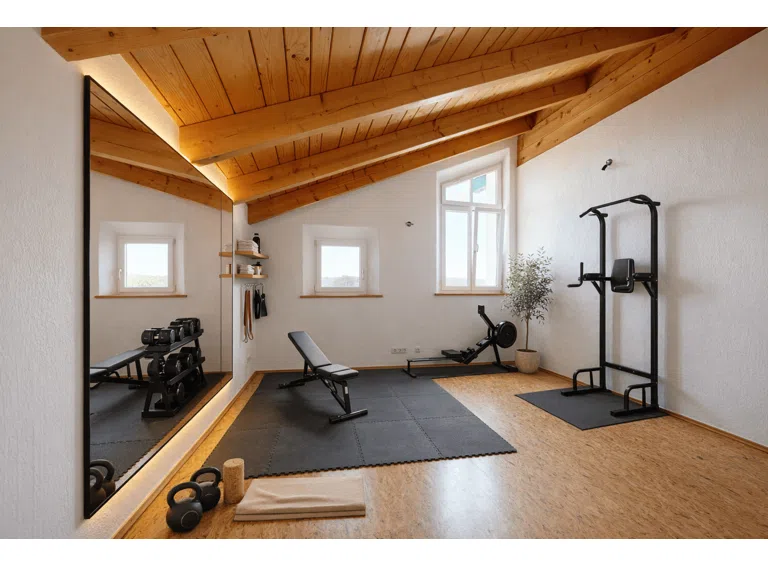 Fitnessraum (KI-generiert)