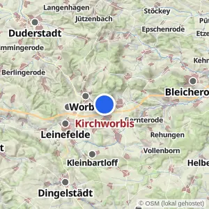 Kartenvorschau Kirchworbis