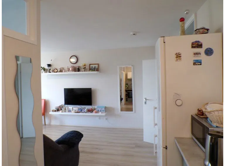 4c Wohnraum (Blick aus der Küche)