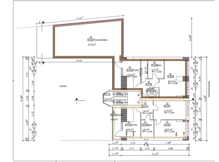 Grundriss Ebene 1