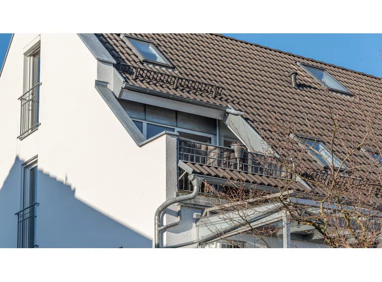 Dachterrasse in Südausrichtung