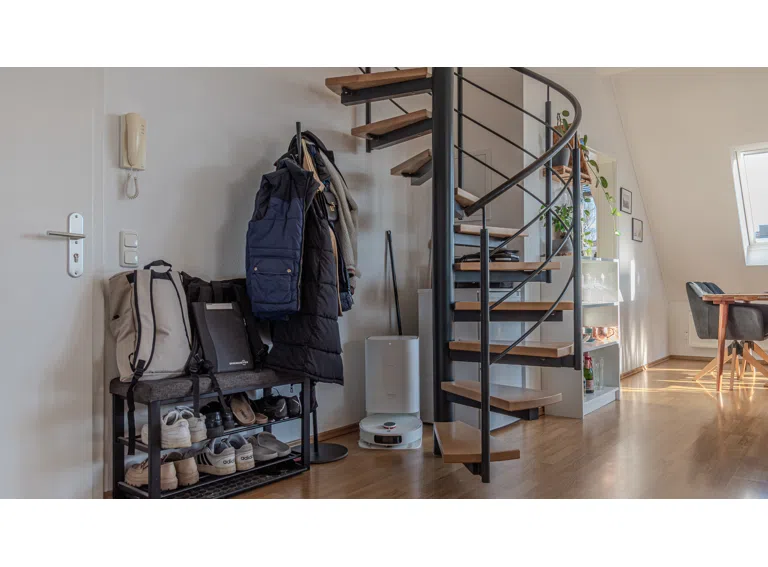 Treppe ins Dachgeschoss