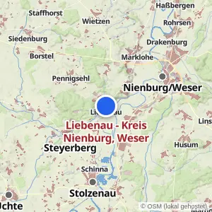 Kartenvorschau Liebenau - Kreis Nienburg, Weser