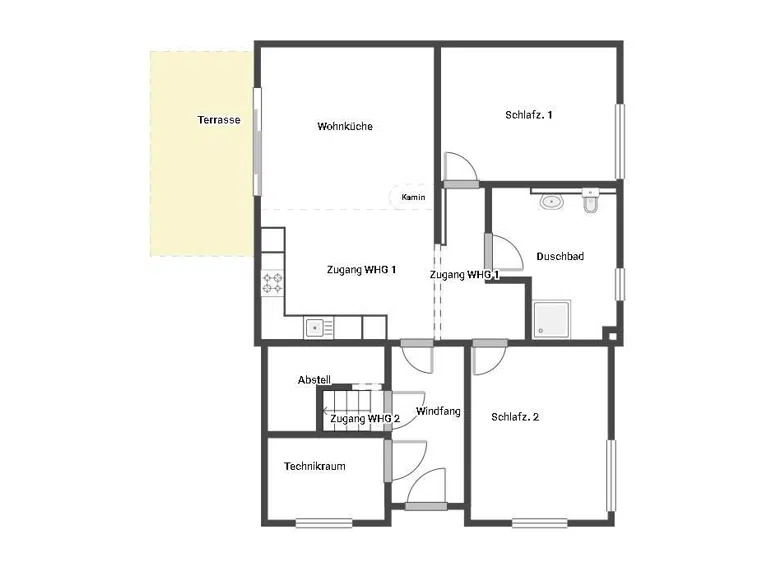 Grundriss EG