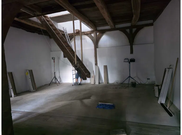 Rohbau Diele unten