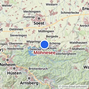 Kartenvorschau Möhnesee