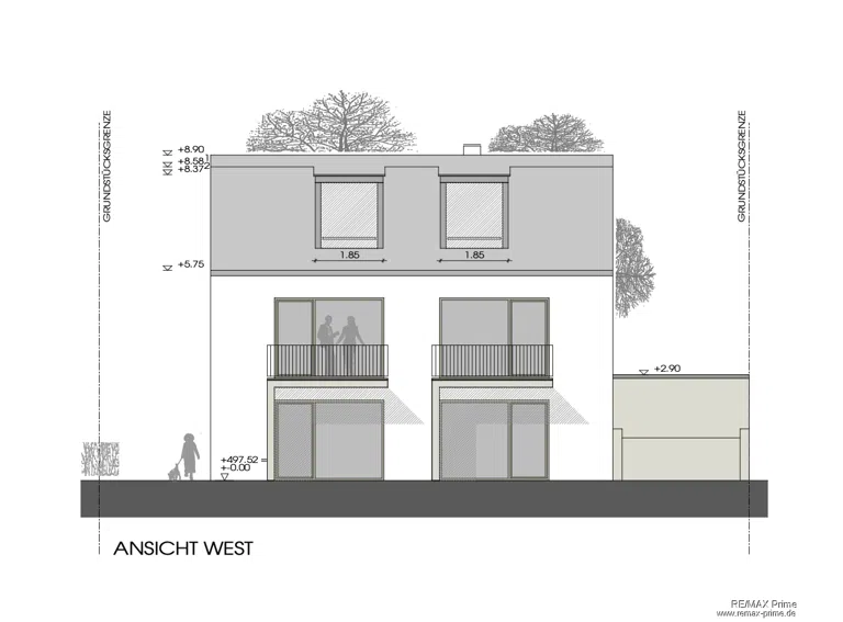 Ansicht West