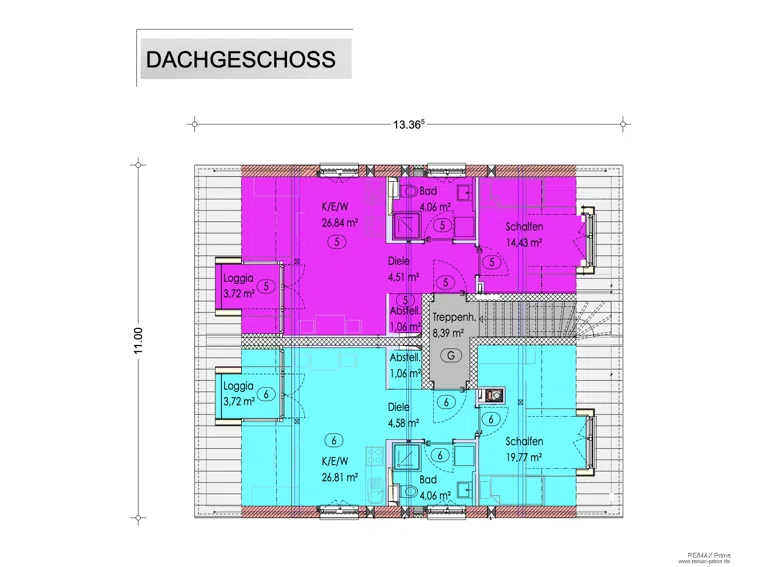 Grundriss DG