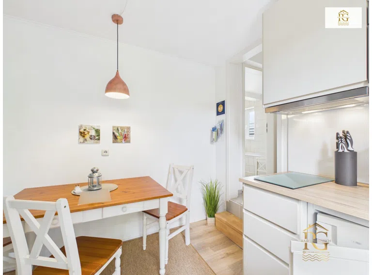 Küche in der Ferienwohnung