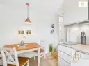 Küche in der Ferienwohnung