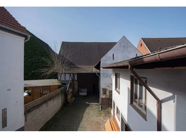 Blick in den Hof