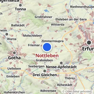Kartenvorschau Nottleben