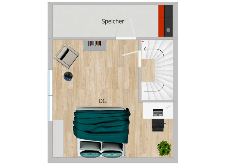 Grundriss DG