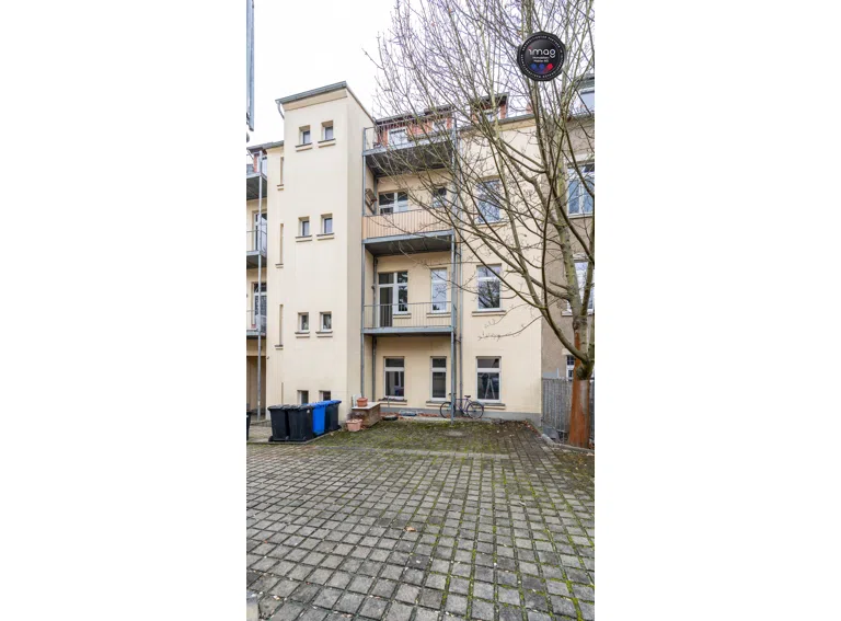 RF-1362 Zweizimmwerwohnung Plauen Ansicht hinten