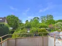 Blick vom Balkon
