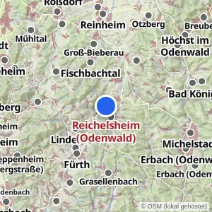 Kartenvorschau Reichelsheim (Odenwald)