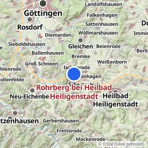 Kartenvorschau Rohrberg bei Heilbad Heiligenstadt