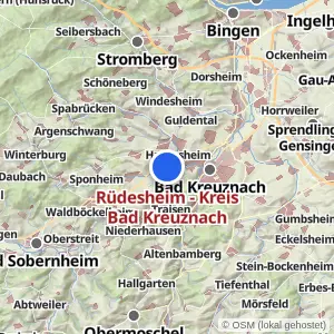 Kartenvorschau Rüdesheim - Kreis Bad Kreuznach
