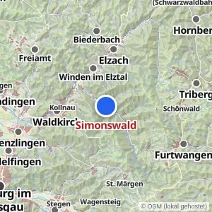 Kartenvorschau Simonswald