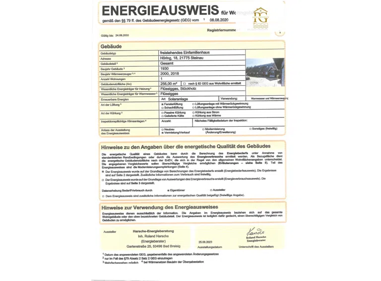 Energieausweis
