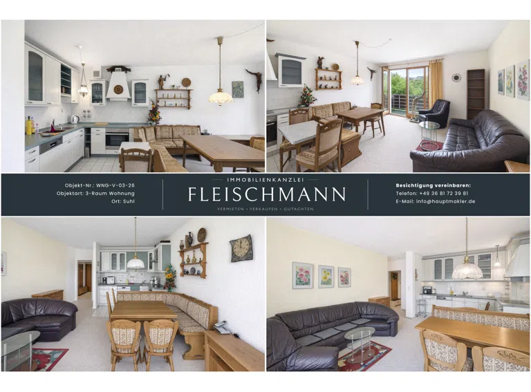 Wohnzimmer + Küche