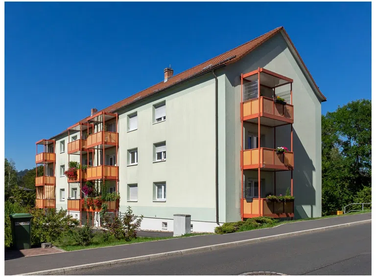 Außenansicht, Whg.mit Balkon3.Etage