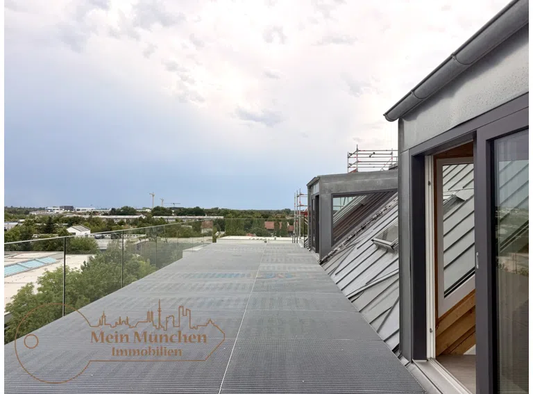 Dachterrasse Richtung Süden