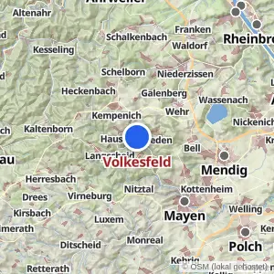 Kartenvorschau Volkesfeld