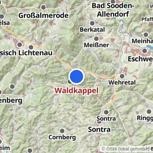 Kartenvorschau Waldkappel