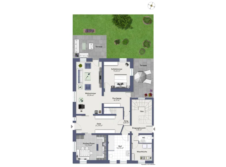 Grundriss Erdgeschoss