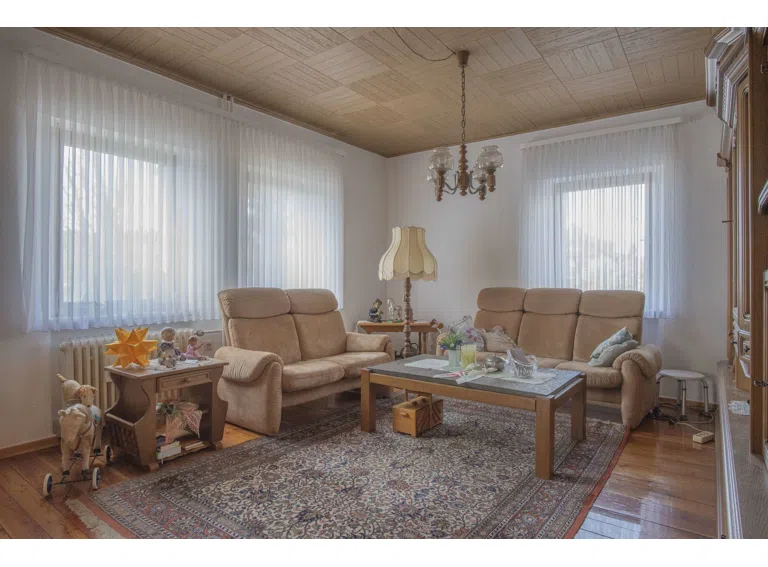 Wohnzimmer im Erdgeschoss