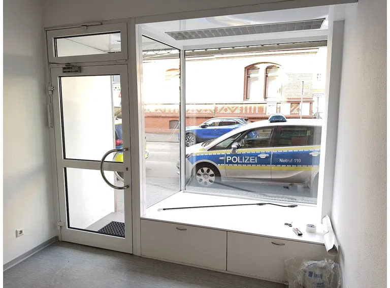 Fensterfront innen