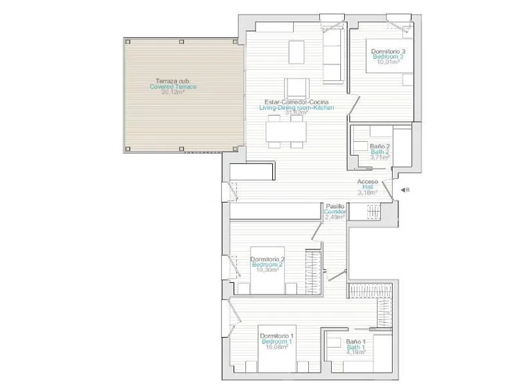 Wohnung 1B